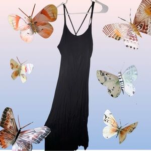 Elegant Black Maxi Dress Size 13 for women
